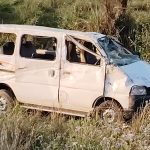 अनियंत्रित मैजिक पलटने से सात घायल,सीएचसी में भर्ती